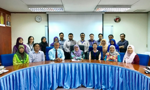 The Technical and the Public Engagement Team with IMR & IPTK Director  6 Dec 2016